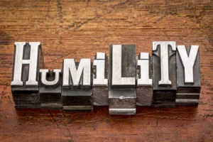 How to be humble