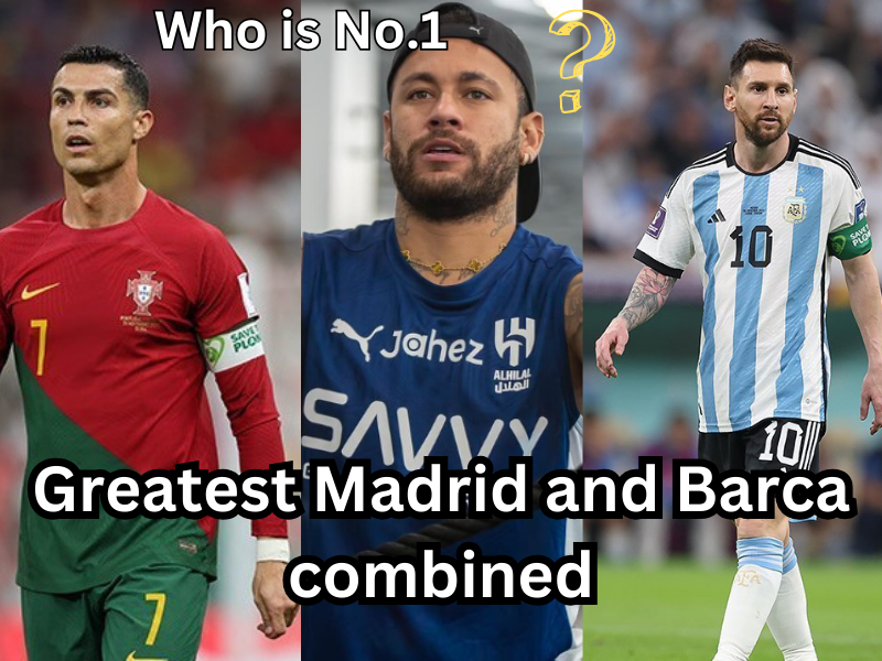 Top 10 real madrid and barcelona players combined