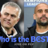 Pep Guardiola vs Jose Mourinho