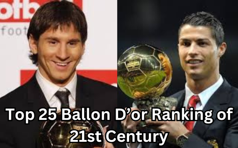 Ballon D'or Winners list of 21st century Ranked