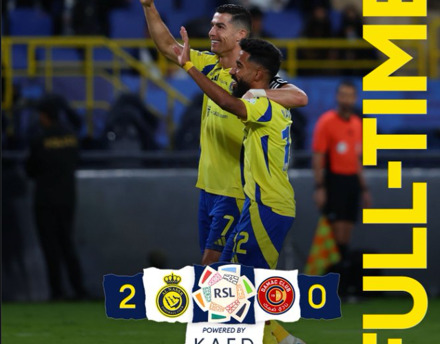 Cristiano ronaldo al nassr vs damac