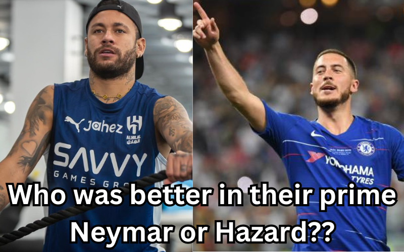 Neymar vs Hazard Stats