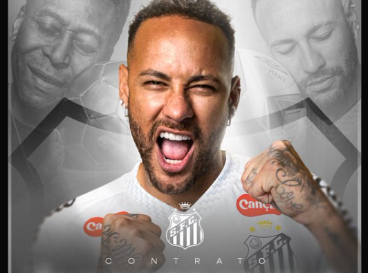 Neymar Santos contract extension 2025