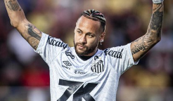 Neymar snaps fitness question Santos vs Mirassol