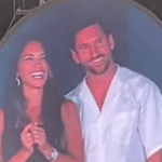 Lionel Messi Antonela Roccuzzo Coldplay Kiss Cam
