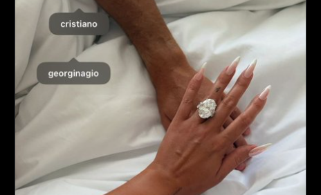 Cristiano Ronaldo Georgina Rodríguez engagement