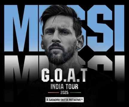 Lionel Messi India GOAT Tour 2025