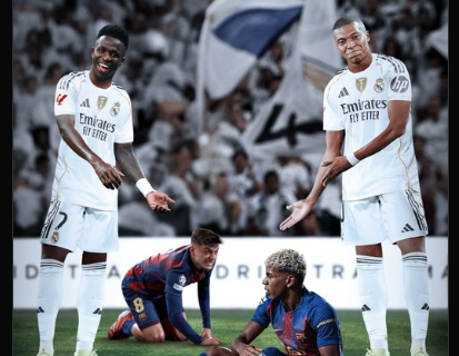 Real Madrid vs Barcelona player ratings 2025