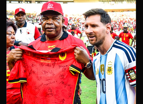 Messi Argentina Angola friendly 2025
